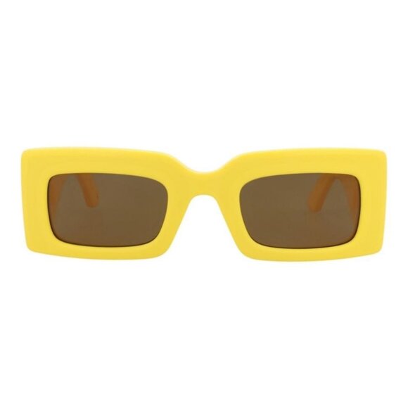 Alexander McQueen Womens Square/Rectangle Yellow Yellow Brown Fashion Designer - Picture 1 of 4